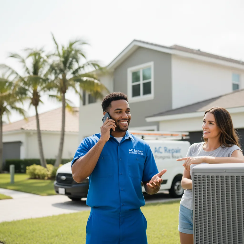 AC Repair Pompano Beach customer support in Capitol Heights
